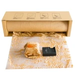 Shipping Low-Cost Easy Use Packaging Honeycomb Paper Box Cushion Kraft Roll Wrapping Paper Dispenser