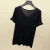 Import Short Sleeve T-shirts Women V-neck Knitting Loose Summer Ice-silk Solid Korean Style Womens Tops Casual Slender 8-color Chic New from China