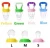 Import Silicone Baby Pacifiers Fruits &amp; Vegetables Fun Bite Gags Teether Soother Nipples Gift Baby Care Products Items from China