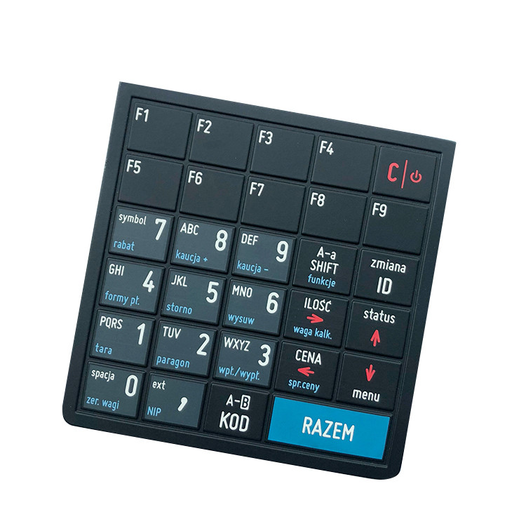 Buy Silicone Rubber Keypad For Tv Remote Control Silicone Numeric ...