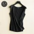 Import Silk T shirt womens plain color casual vest 2021 summer new top sleeveless loose undershirt with OL vest from China