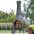 Import Simple ChimeneaOutdoor Heating Firepit with Chimney from China