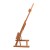 Import Simple easel for painting with red beech wood oil from China