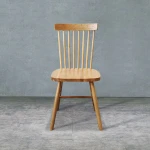 simple modern solid wood Windsor chair ash wood dining chair Nordic coffee restaurant chair