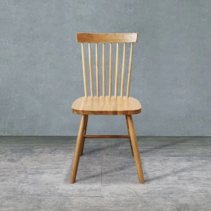 simple modern solid wood Windsor chair ash wood dining chair Nordic coffee restaurant chair