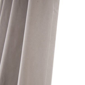 Simple natural kitchen door polyester satin valance curtains drapes