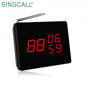 SINGCALL Wireless Alarm System  Building Site Call Wireless Calling Screen Pager