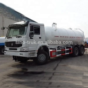 SINOTRUK HOWO 6x4 Vacuum Sewage Suction Truck