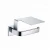 Import Six-piece bathroom set hotel wall mouted stainless ceramic glass soap dish from China