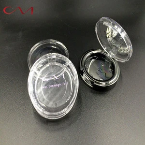 Small Plastic Empty Cosmetic Jar for Powder Case