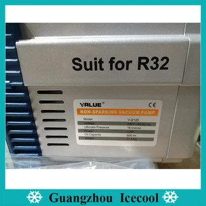 Smaller,Lighter Value 1HP 12CFM R32 R1234yf Refrigerant Vacuum Pump V-I2120