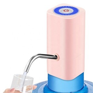 Smart USB Rechargeable Portable Automatic Water Pump Touch Control Wireless Smart Electric Drinking Bottle Water Dispenser