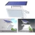 Import Solar 48LED Motion Induction Wall Lamp Separated Indoor and Outdoor Garage Light detachable solar wall lamp from China