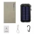 Solar Power Bank Mobile Charger Solar Portable Waterproof Solar Powerbanks 20000mah Outdoor Mobile phone Charging Equipment