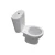 Import South America Bathroom Two Piece Ceramic Toilet with Soft-closing Seat Cover from China
