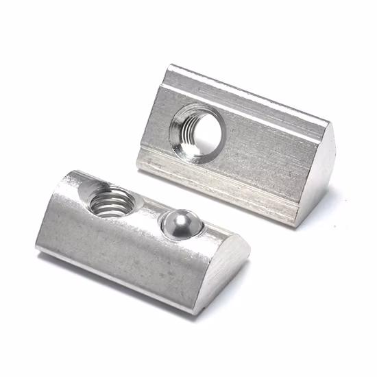 20 30 40 45 Series M3 M4 M5 M6 SS304 T Slot Nut Spring Balll for Aluminum Profile Support