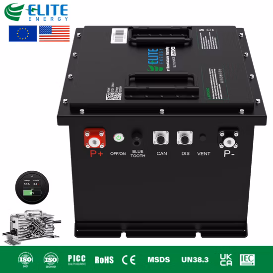 Us Us Warehouse 36V 48V 72V LiFePO4 Battery 54ah 105ah 150ah 200ah Golf Cart Lithium Ion Batteries Pack
