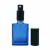 Import square glass gold pump spray perfume bottle 30 ml black matte empty perfume spray bottle from China