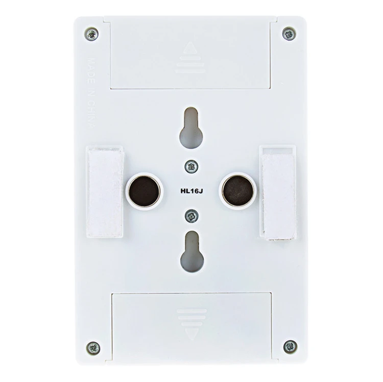 square shape 3AAA Battery dimming switch lamp 2cob cordless dimmer switch light