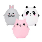 Squishies Slow Rising Kawaii Cute Animal Squishies Panda & Rabbit & Cat Creamy Scented Kids Party Toys Adults Stress Reliever To