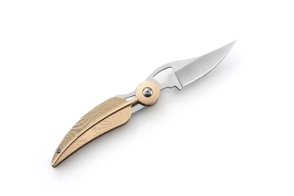 SR077A mini pocket outerdoor Liner Lock Folding knife with aluminum handle