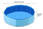 Ss24 New Design Foldable Pool Collapsable Dog Kids Pet Pool Bathing Tub Swimming Pool for Dogs Cats and Kids
