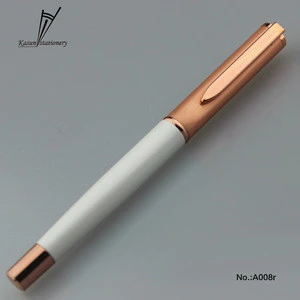 Stainless steel and copper accessories metal roller pen new style