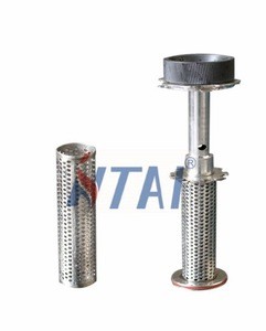 stainless steel bobbin for dyeing machine