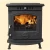 Import Stainless Steel cast iron smokeless stove wood burning stove from China