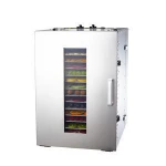 Stainless Steel Dried Fruit Processing Machine With 16 trays