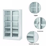 Stainless steel medicine cool store instrument cabinet