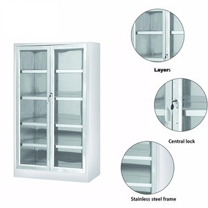 Stainless steel medicine cool store instrument cabinet