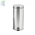 Import stainless steel mirror garbage bin with plastic separate bucket waste bin from China