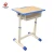 Import steel and plastic primary middle school desk and chair for student from China