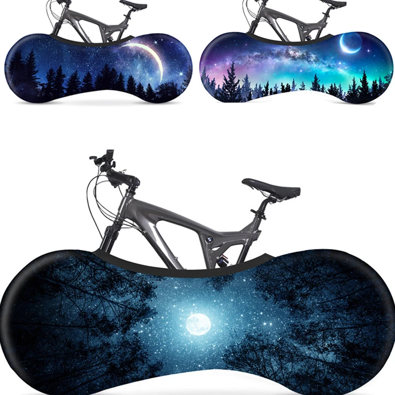 Summer camp starry sky dust proof sunscreen cloth bike accessories bicycle Tyre covers