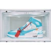 SupBro LED Voice-Activated Transparent Side Open Stackable Shoes Storage Box