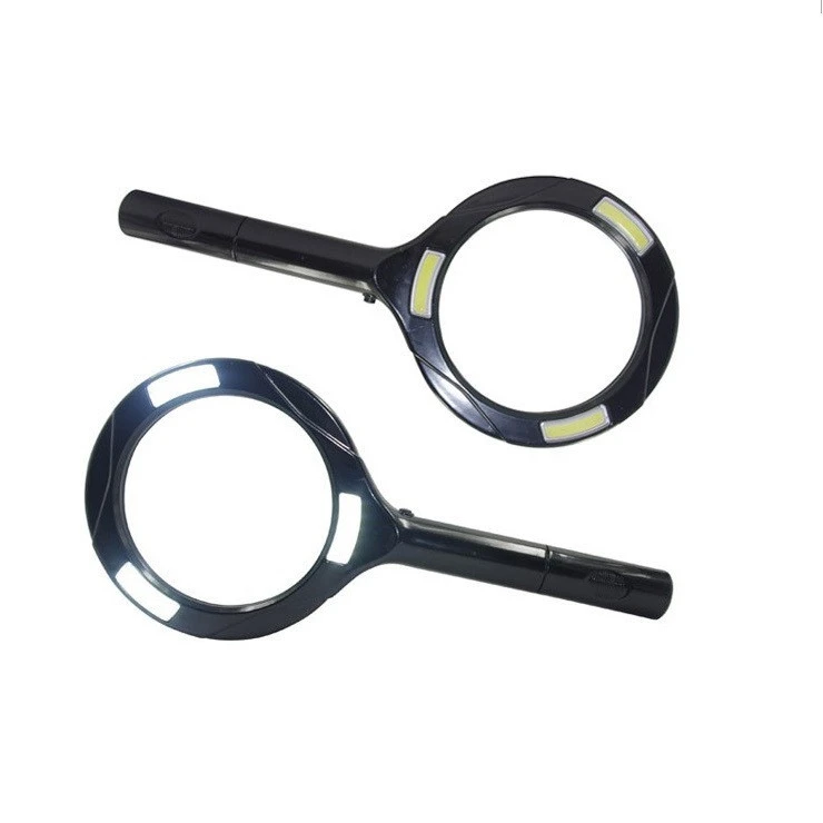 Super Bright Handheld Magnifying Glass Reading Magnifier With High Quality