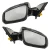 Import Super clear high quality factory wholesale signal aftermarket side rearview mirrors from China