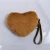 Super soft rabbit hair Artificial fur heart-shaped Artificial rabbit hair coin purse