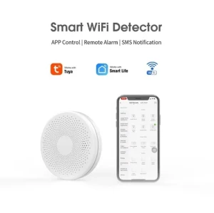 Super Thin Tuya WiFi Smart Home Safety And Security Combined Smoke And CO Carbon Monoxide Gas Detector