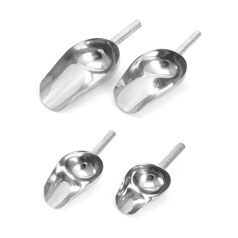 Supermarket Stainless Steel Multipurpose food Scoop Shovel Metal Scoop/Ice Shovel In Different Sizes