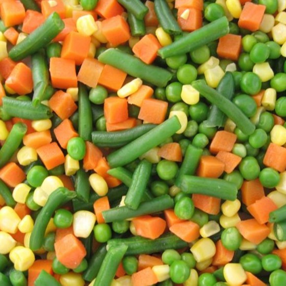 supply BRC certified IQF frozen mixed vegetables good quality hot sale