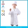 Supply Embroidery Customized Kids Chef Coat Jacket Chef Hat Lab Coat