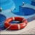 Import swimming pool life saving equipment lifeguard chair life saving float pool swimming rings from China