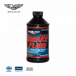 Synthetic 350ml transparent color auto motorcycle  lubricants  dot 3 brake fluid