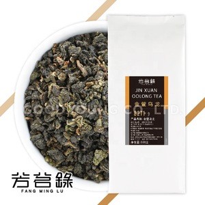Taiwan Wholesale Bulk Premium Baking Jin Xuan Oolong Cha Tea Material Leaves