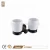 Import Taizhou Luxury European Style Double Brass Holders Ceramic tumbler cups from China