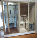TDO T-9002 Shower Steam room New Sample Sauna room by Canadian red cedar