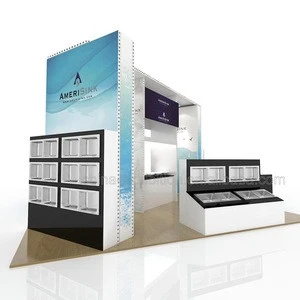 Technical Service & Maintenance Economical DIY modular Beauty exhibition booth display 20x20