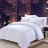 Tengyu Luxury Hotel Supplies 5 Star Hotel Bed Sheet Duvet Cover ,1cm stripe hotel bedding